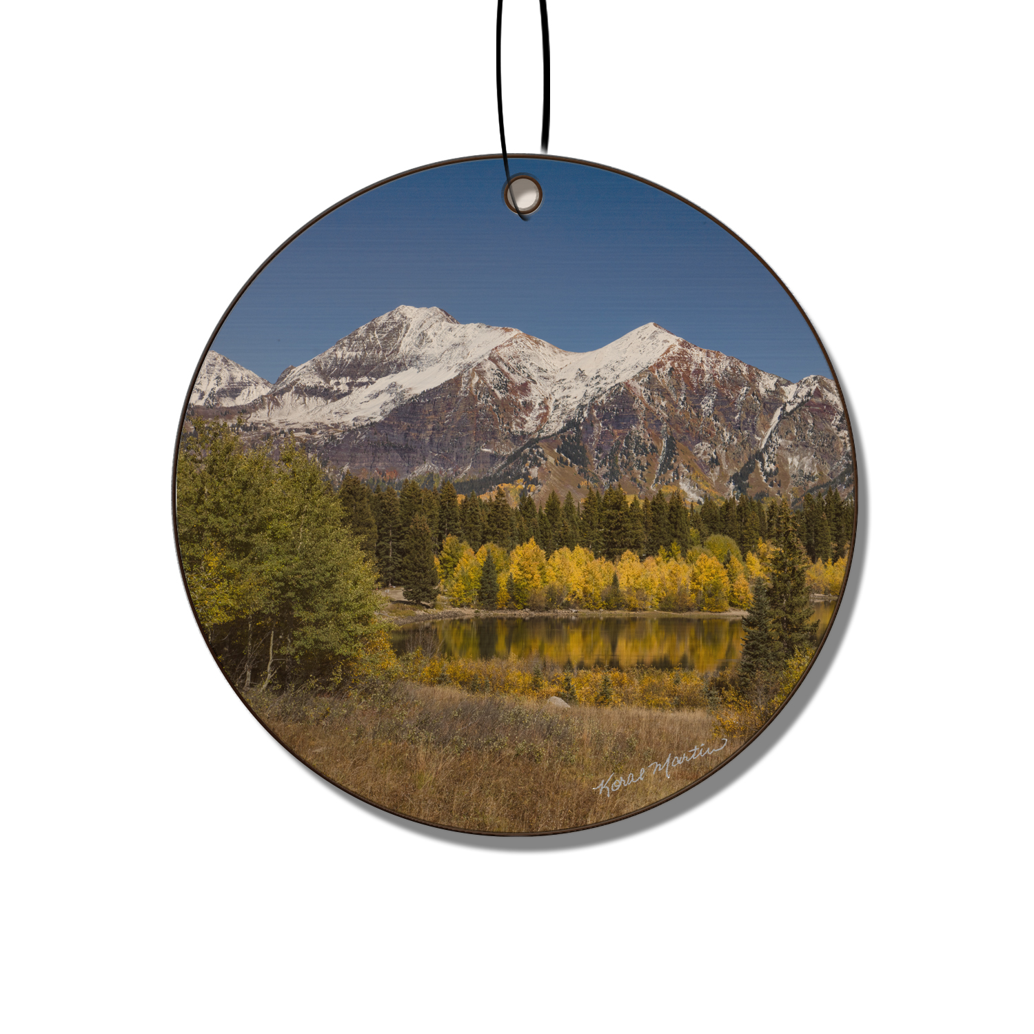 Lost Lake Colorado Ornament – Kebler Pass Fall Keepsake - Image 4